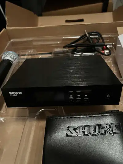 Shure QLXD4 Beta 58a Wireless Microphone System, View more