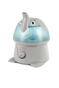 Crane Ultrasonic Adorable Cool Mist Humidifier, Elephant