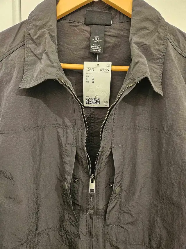 H&M men's jacket in size large, non-negotiable in Men's in City of Montréal - Image 4