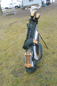 Left-Handed Golden Bear Golf Clubs