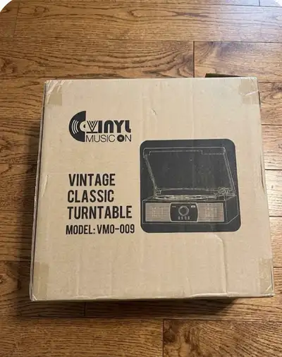 Vinyl Music On Vintage Turntable, View more