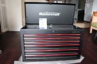 Mastercraft Tool Chest, 6 Drawer Upper Cabinet, 36 inch wide,New