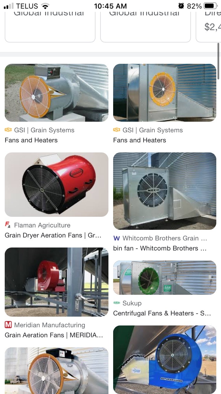 Wanted grain tank fan Farming Equipment Charlottetown Kijiji