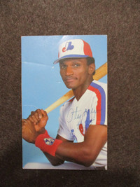 Otis Nixon Montreal Expos Autographed 4x6 Postcard Signed