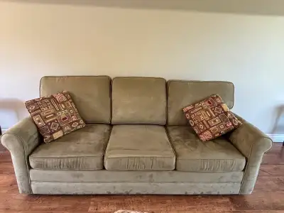 Microfibre Sofa Bed and Chaise Lounger , View more