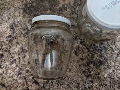 18 empty barrel jars Use for crafts, spice jars, hold dry foods, etc.... $3 each or $45 for all 18