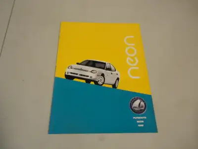 1998 Plymouth Neon Sales Brochure. New. Can Mail in Canada, View more