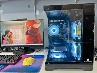 ▶︎ Processor: AMD Ryzen 5 5500 3.6GHz ▶︎Motherboard: Asrock B450 ▶︎ Memory: RAM: 16GB DDR4 ▶︎ Storag...