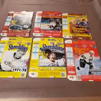 Wayne Gretzky Cereal Boxes 1990's Six Different