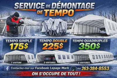 Service de Démontage de Tempo, View more
