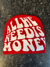 All We Need Is Money Beanies 25$ a peice