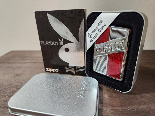 Playboy ruby armor case zippo in Arts & Collectibles in Mississauga / Peel Region