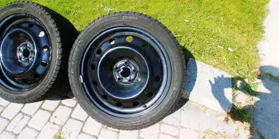 brand: motomaster tire: 215/45R17 rim size: 17inch bolt pattern: 5x100