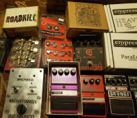 Vintage, Boutique & Neato Pedals for Rock & Roll Electric Guitar