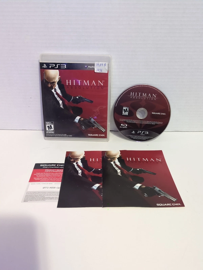 Like New full 2 Manuals+ Hitman Absolution PlayStation 3 PS3 $19, View more