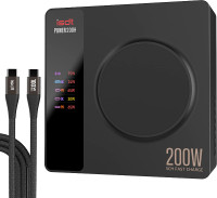 ISDT Power 200H 200W USB C Desktop Charging Station 4-Port USB(M