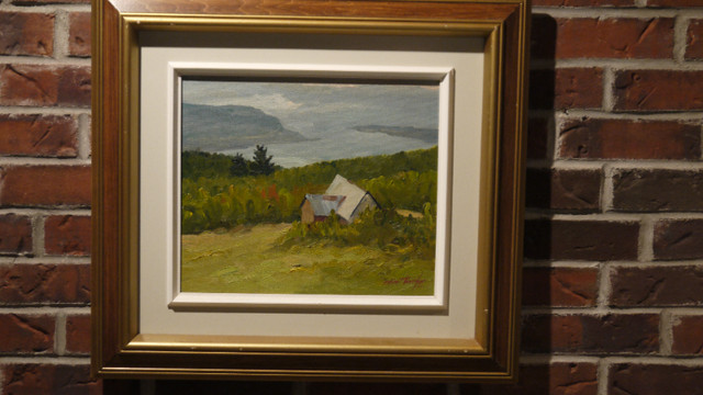 Toile tableau peinture du Robert Boucher dans Art et objets de collection  à Longueuil/Rive Sud