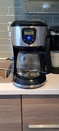Black + Decker 12 Cup Programable Coffee Maker