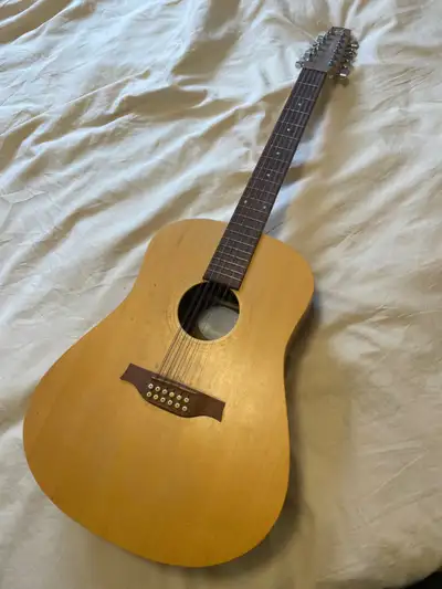12 string Seagull acoustic guitar, View more