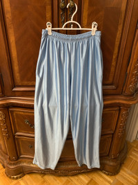 Large light pants adjustable waist $12