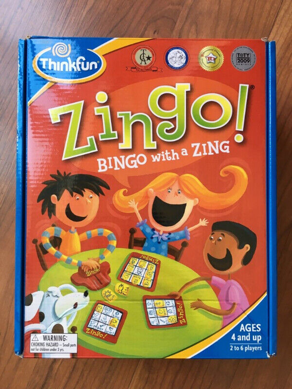 Thinkfun ZINGO! Bingo game  **all $10 boardgames are 2 for $15** dans Jouets et jeux  à Ville de Montréal