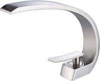 New Brushed Nickel Bathroom Sink Faucet