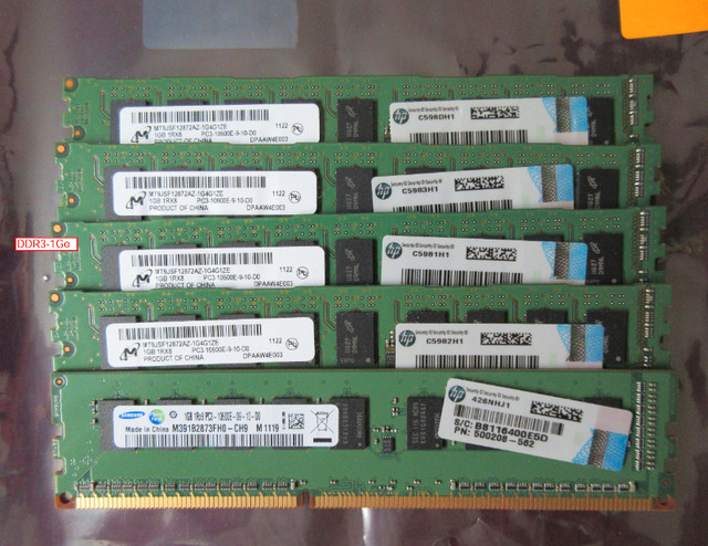 Mémoire RAM DDR3 PC3 DIMM pour ordinateur de bureau dans Composants de système  à Ville de Montréal - Image 4