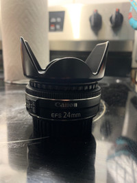 Canon EF-s 24mm 1:2.8 STM lens.