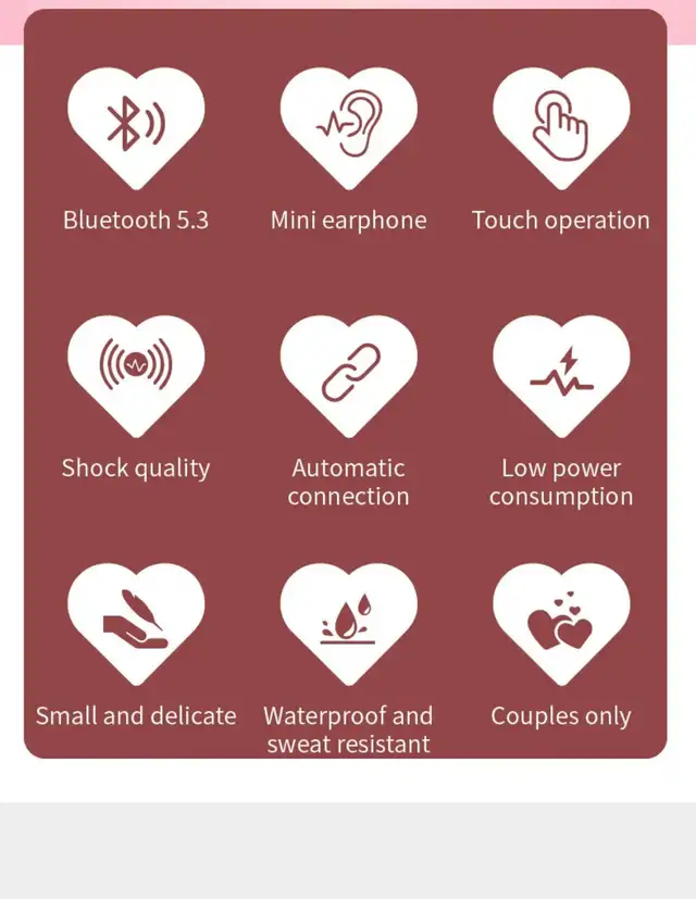 *New* Wireless Bluetooth Heart Shaped in Headphones in Medicine Hat - Image 4