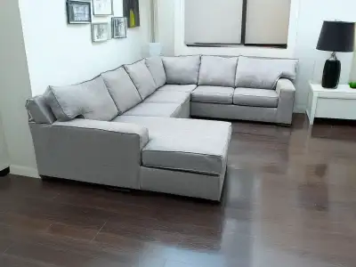 Four Piece Ashley’s Sectional - New Condition Free Delivery, View more
