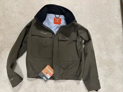 Simms men’s wading fishing jacket/Large, View more