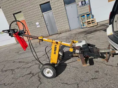 Compac One Man Post Hole Auger  Towable. Honda GX270, View more