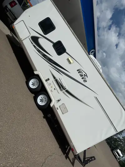 25’ thor wave trailer for rent, View more