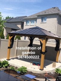 gazebo installation  Oshawa / Durham Region Toronto (GTA) Preview
