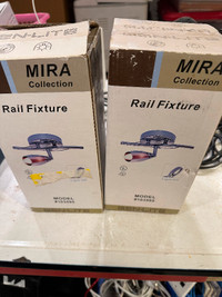 Gen-Lite Mira Collection Rail Fixture Wall Sconces