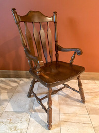 Elegant Solid Wood Chair