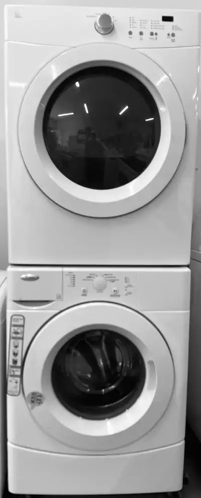 Stacking Washer & Dryer,, View more