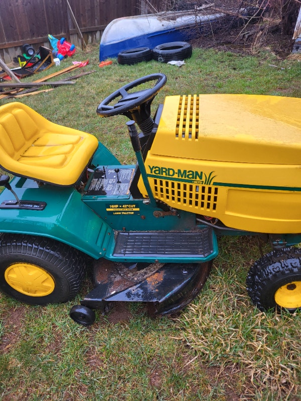 yard man lawn tractor Lawnmowers & Leaf Blowers Cape Breton Kijiji