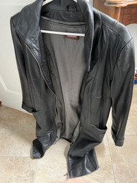 Leather Coat from Danier