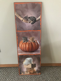 Hardboard Kitten Picture 
