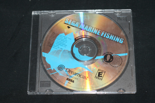 SEGA DREAMCAST GAME - SEGA MARINE FISHING GAME ONLY in Older Generation in Red Deer