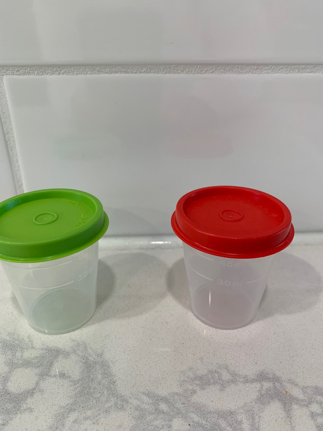 Tupperware small containers - new - $3.00 each in Kitchen & Dining Wares in Oshawa / Durham Region - Image 2