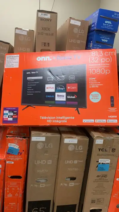 Smart tv Onn. 32" 1080p FHD Roku 100122566 - CA, View more