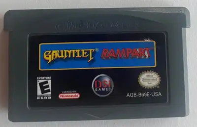 Jeu Game Boy Advance- Gauntlet/ Rampart, View more