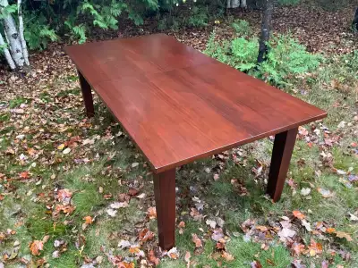 Heavy Mahogany Dining Table, View more