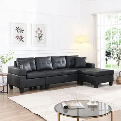 Leather Sofa Clearance Modern Sectional Couch Discounted Price, View more