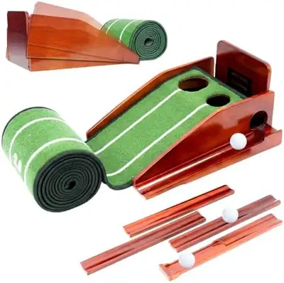 NEW Putting Green Indoor with Three-Level Adjustable Incline, View more