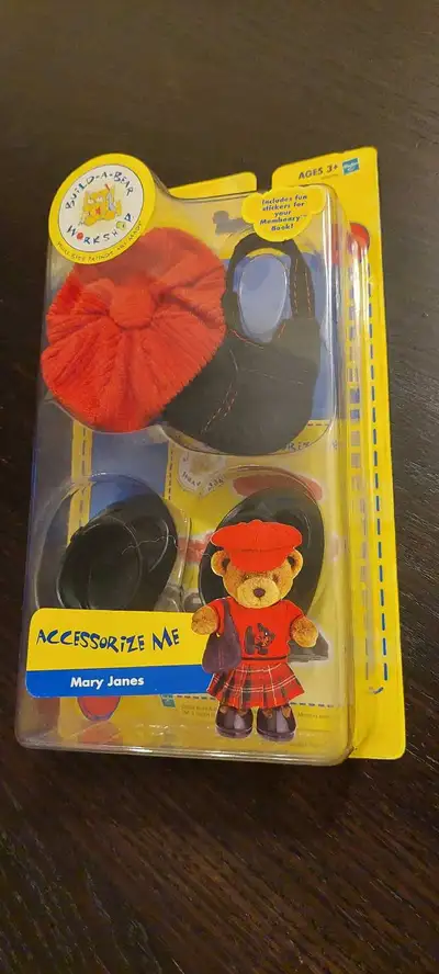 New Build-A-Bear Mary Janes clothing/accessory set, sealed $12, View more