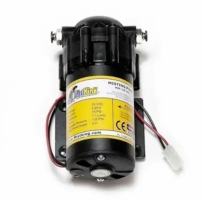 MistKing - MKP-125-100 Misting Pump, Power Adapter/ZipDrip Valve, View more