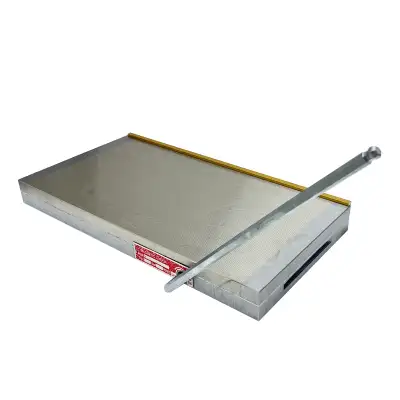 Permanent Magnetic Chuck 10x20In Fine Pole Manual Lock 170428, View more